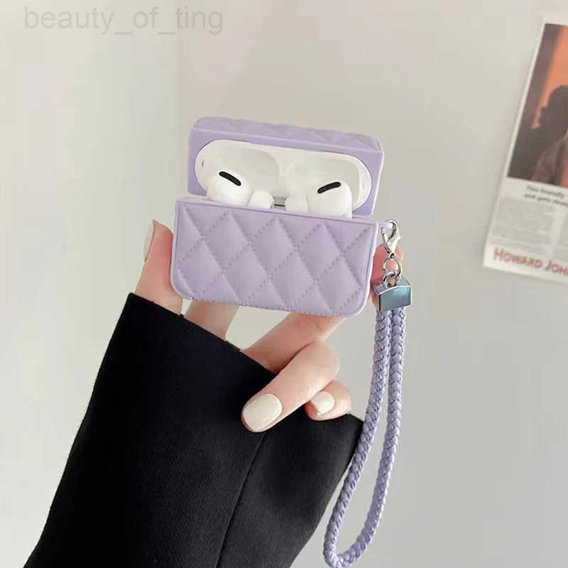 Fashionable High-End Leather PU Earphone Cover for wireless headset 4 for wireless headset Pro 2nd Cases for wireless headset 3 2 1 Anti-Lost Headphon