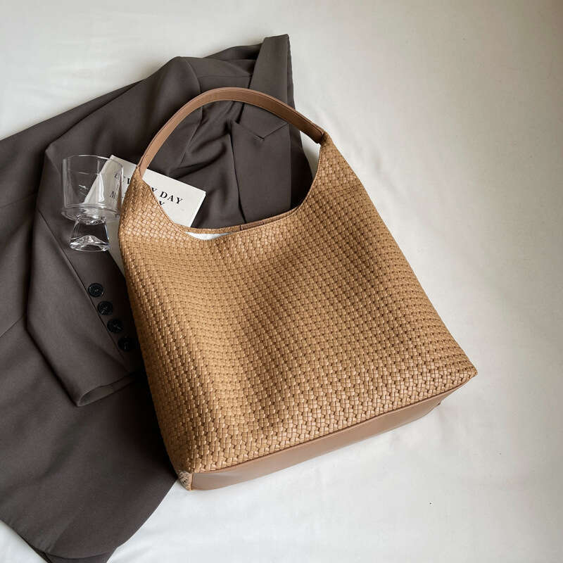 Casual Relaxed Large Designer Capacity for Women 2025 New Fashion Brown Commuter Shoulder Bags Tote Bag