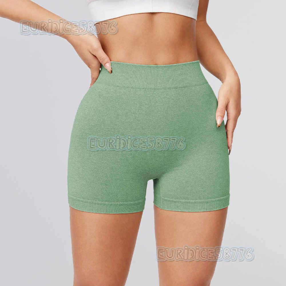 New V-waist Peach Hip Shorts Seamless Yoga Pants Fitness Pants Running Sports Shorts for Women H250819