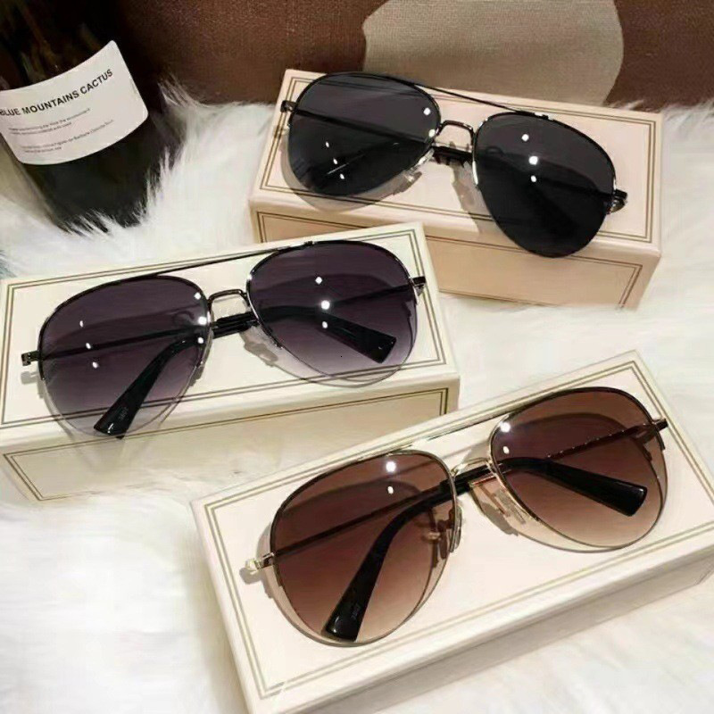 European And American Ins Style Sunglasses Men's Pilot Toad Mirrors Avant-garde Fashion Sunglasses Sun Protection Sunglasses