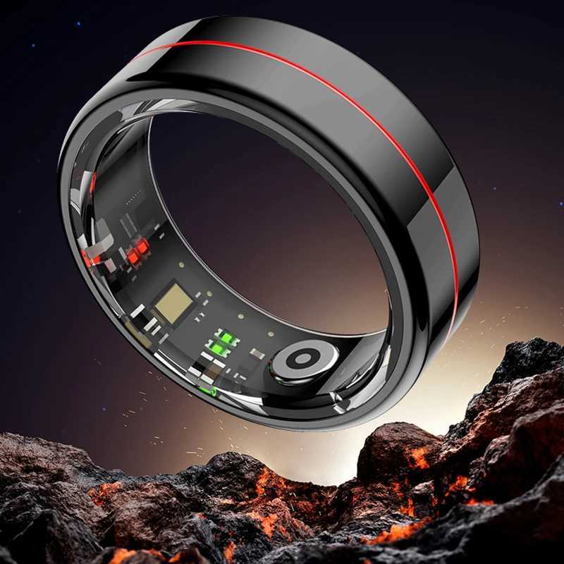 04 Smart Ring 2025 Nev Men Women Multi Sports Modes Body Temperature Hrv Health and Sleep Monitor Stainless Steel Sport Ring W250819