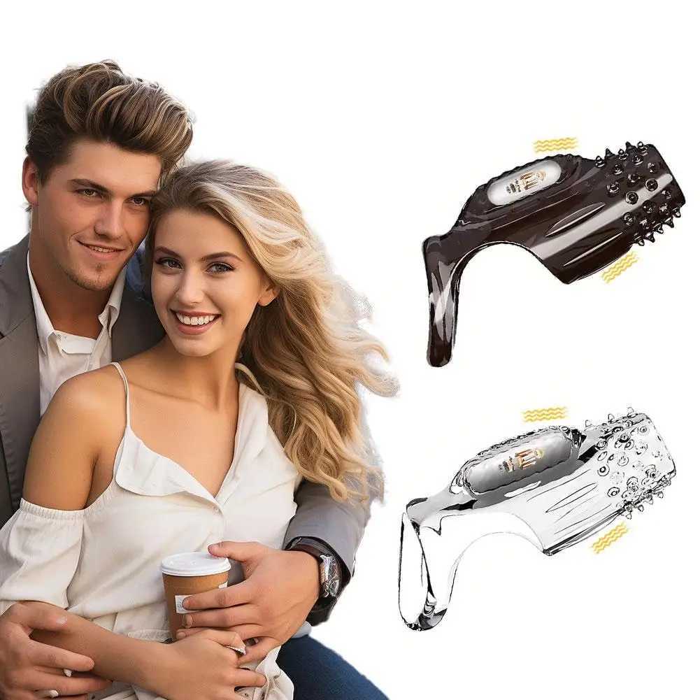 Male Penis Extensions G-Spot Delay Male Enlargement Delay Massager Vibrating Penis Cover Sex Toys For Men XJ250819