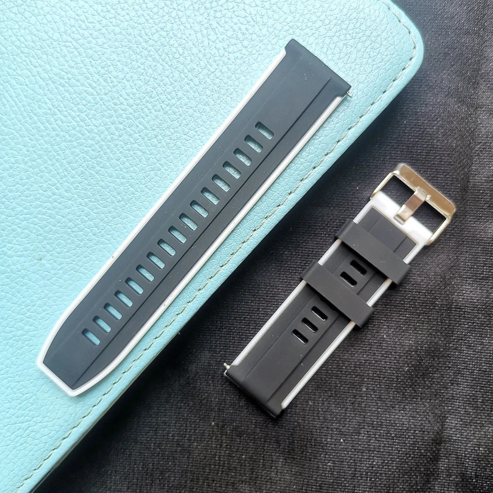 Silicone 22mm strap For GT 2 3 4 mm WristStrap For Watch 4 /3 GT4 GT2 Pro GT2e SE Magic2 Bracelet Band 250818