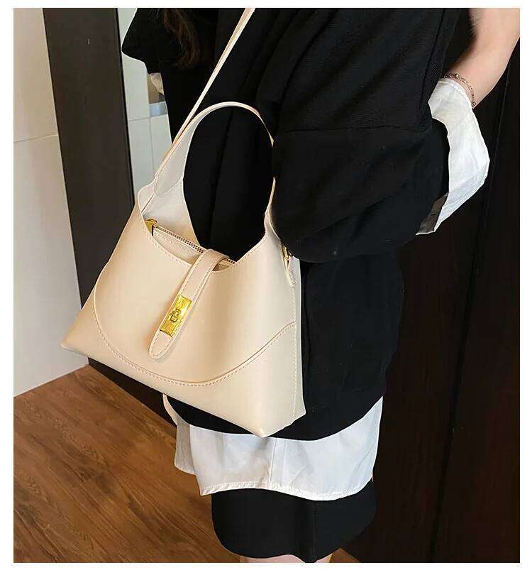 Retro Bucket Oversized Commuter Tote For Women Vintage Chic Convertible Crossbody Shoulder Bag