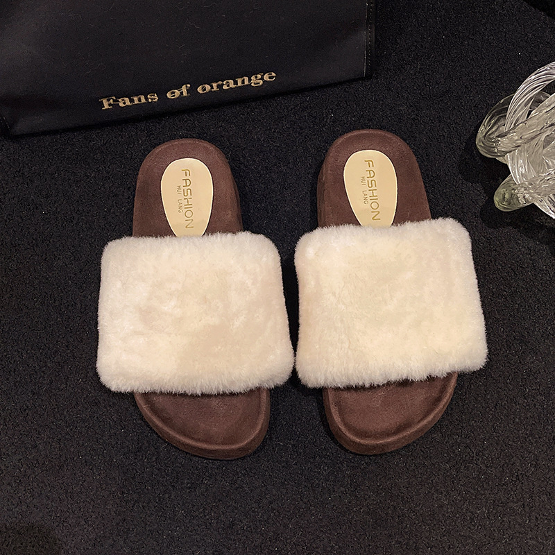 new Free delivery designer Women cotton mop Comfortable woolen slippers thickened for home and outdoor use cotton slippers