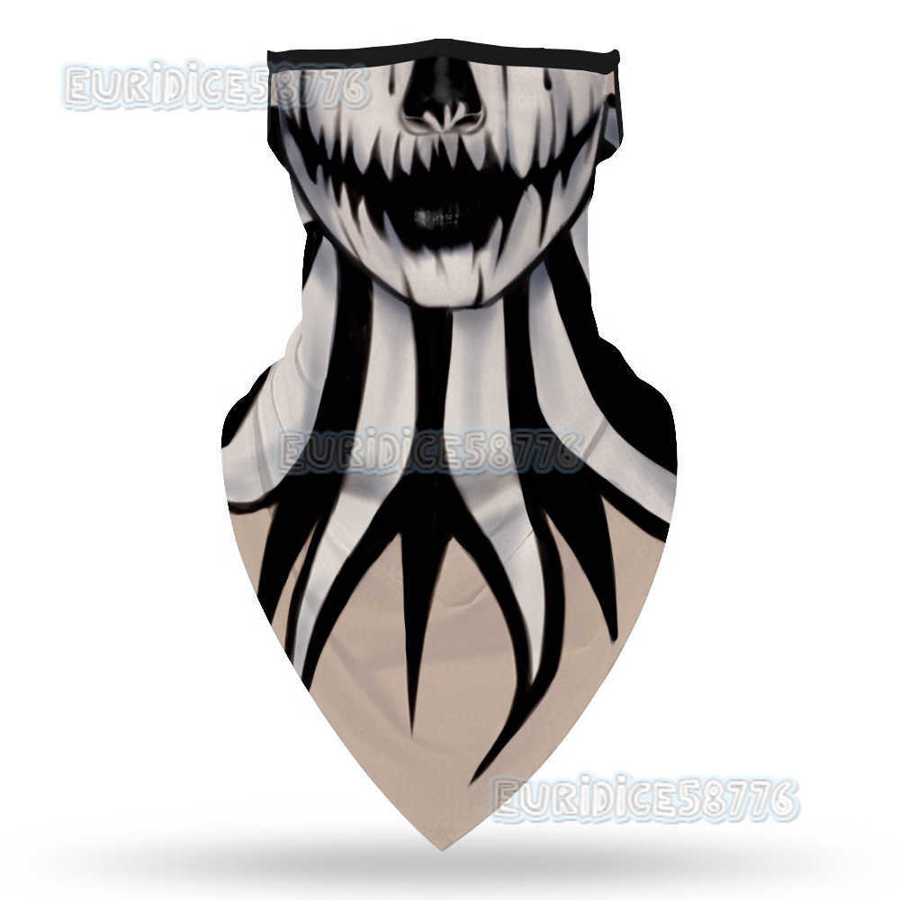 Hanging Ear Triangle Headscarf Unisex Clown Style Dustproof Sunproof H250819