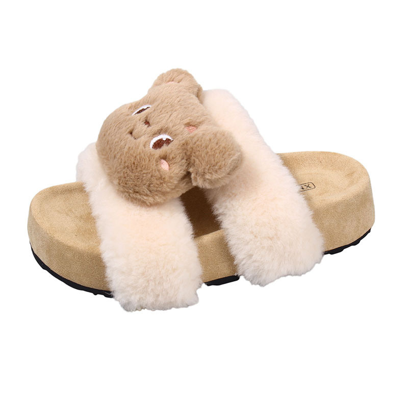 Free delivery designer Women cotton mop Comfortable woolen slippers for indoor and outdoor use soft and comfortable plush slippers