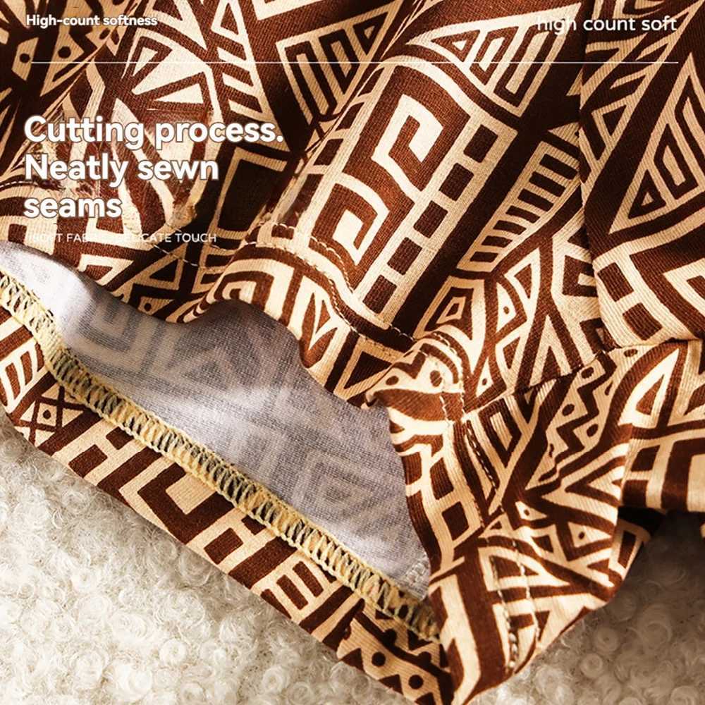 3PCS/Pack Soft 00% Cotton Vintage Print Mens Underpants Breathable Comfort Mesh Crotch Boxer Shorts High Elastic Waist Underwear W250819