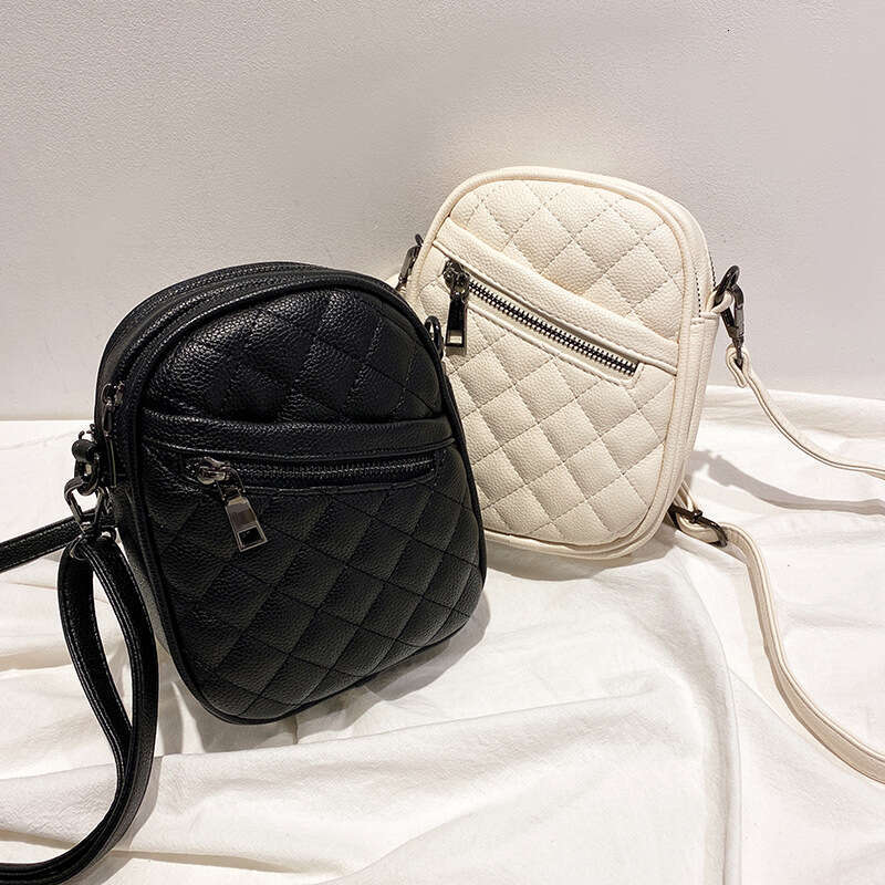 Diagonal mini simple casual multi-functional mobile phone bag, popular versatile, fashionable and large capacity change