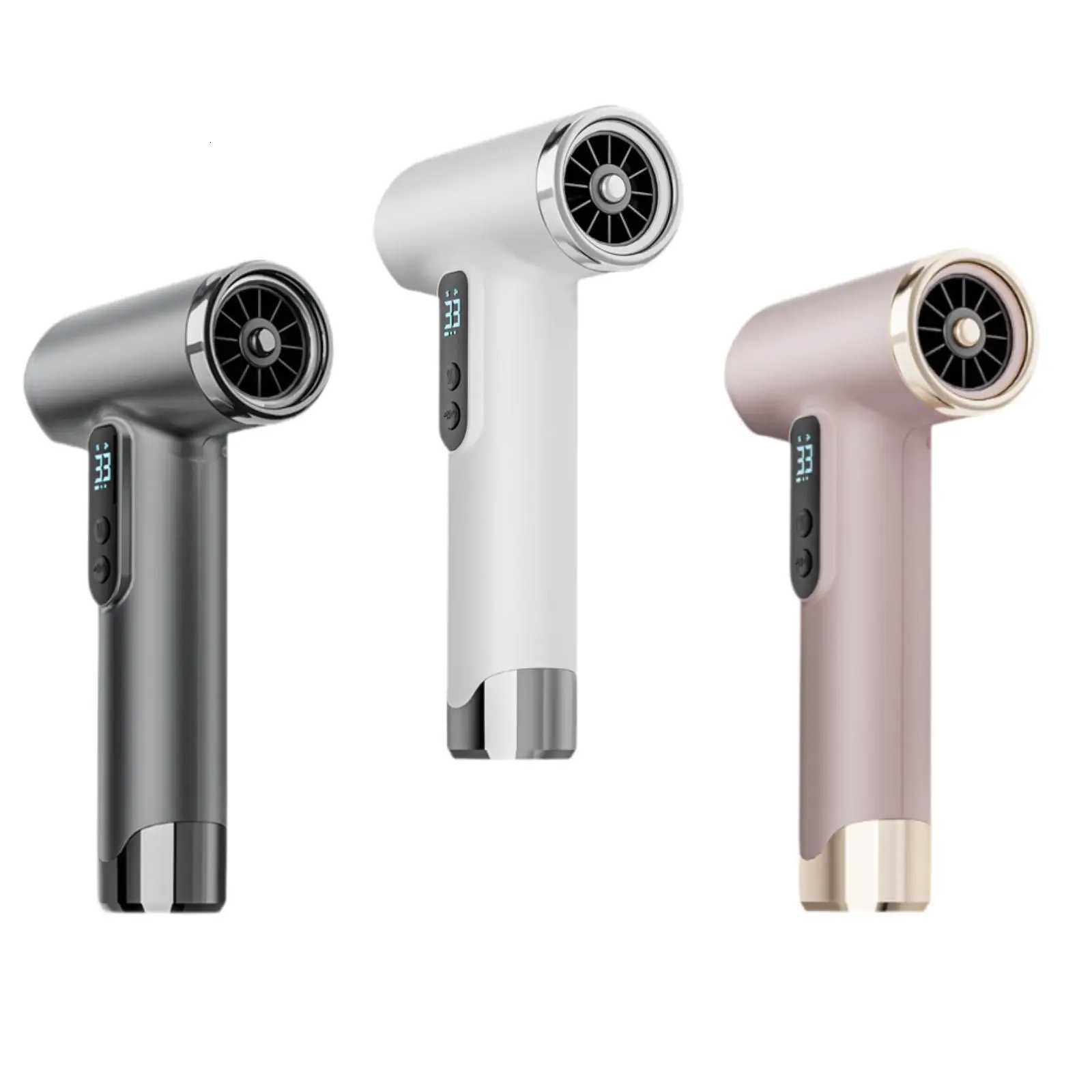 3-Speed Turbofan Dust Blower Hair Care Fast Drying Hair Dryer Air Duster for Outdoor Hotel Art Painting Travel Computer Cleaning W250819