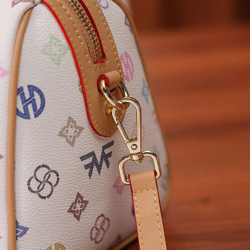 MKF Brown Women Handbag Luxury Designer Bag Genuine Leather Handbag Top Grade Crossbody Bag Mini Soft Cowhide Women's Limited Edition Handbag Dum