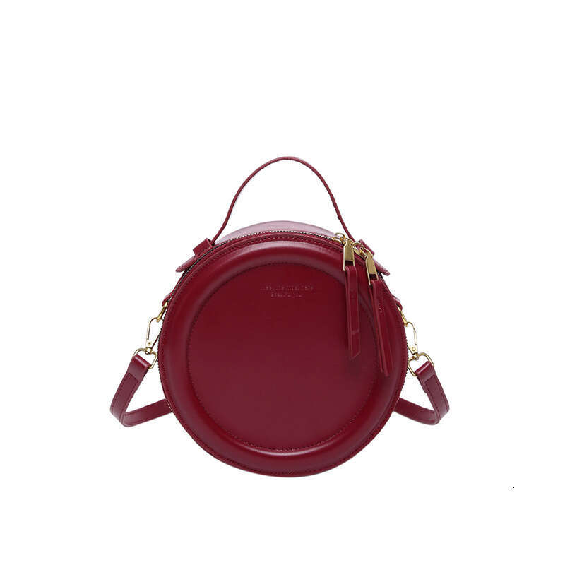 2025 Early Spring Fashion Simple Small Round Versatile Shoulder Crossbody Bag for Women