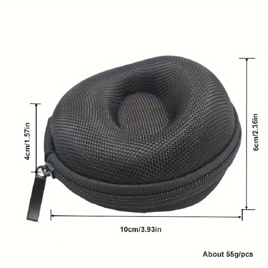 1pc Portable Zipper Travel Watch Case Dust-proof Single Watch Storage Box for Wristwatches And Smart Watches 250819