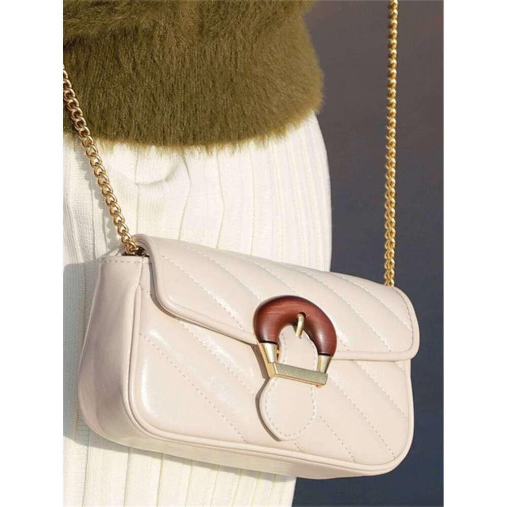 Mini Light Small Bag Crossbody Shoulder Japan And South Korea Fashion Embroidery Chain Retro Temperament Trend Squar