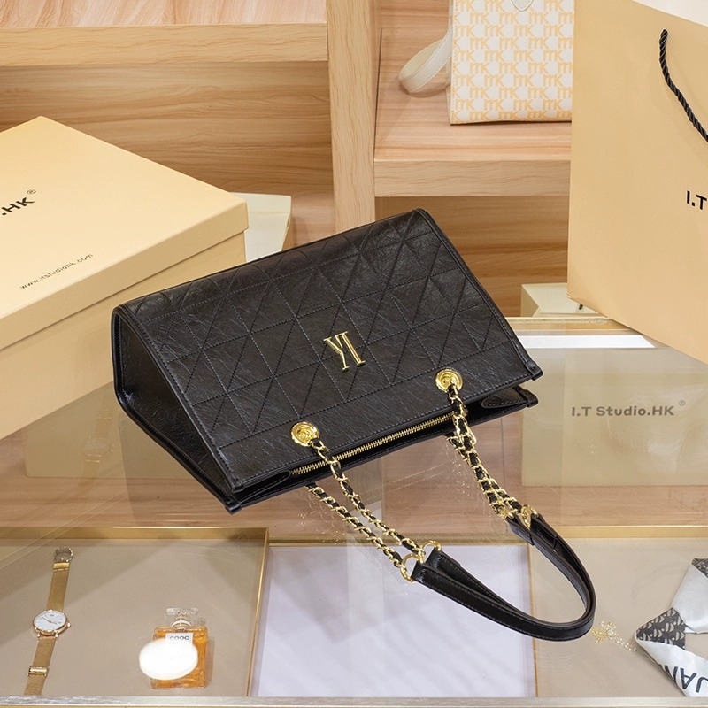 LORDLY KNACK designer bag light luxury genuine leather casual tote bag versatile high-quality vintage high-capacity handbag for woman