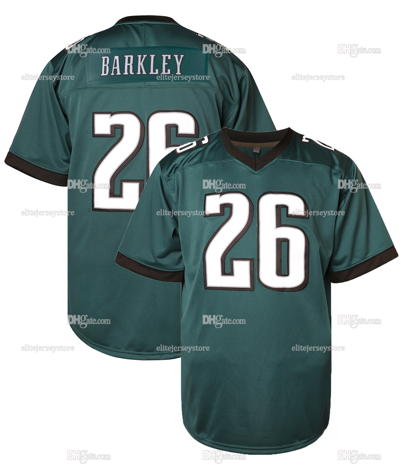 Personalized Custom Football 2025 Jersey Saquon Barkley Cooper DeJean Jalen Hurts Kenny Pickett Jason Kelce Brown Miles Sanders DeVonta Smith Haason R