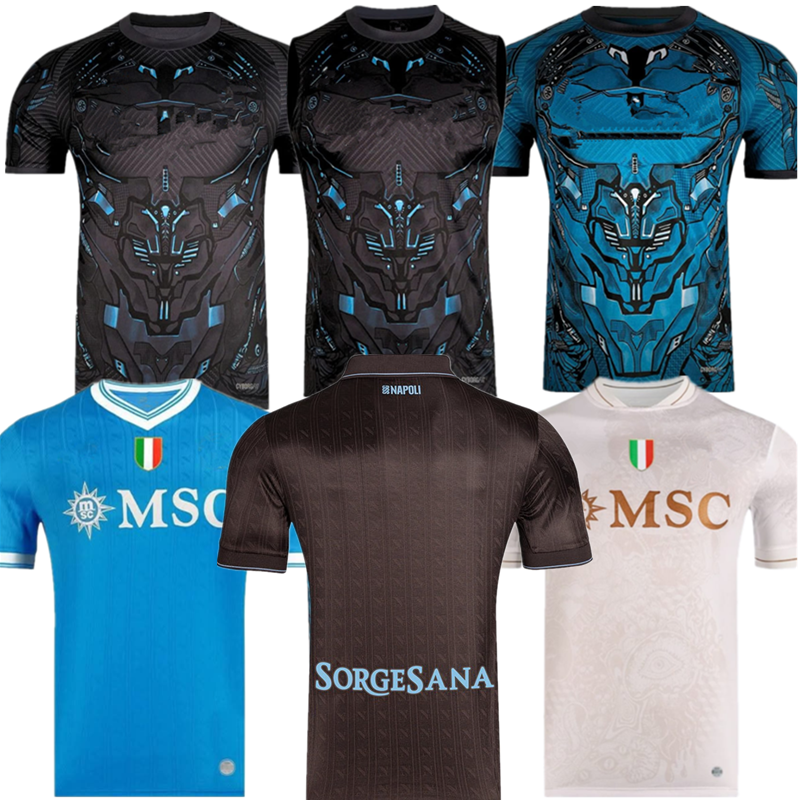 2025 26 Fan Edition Football Jersey 25 26 McTominAy DI LORENZO OSIMHEN Personalized Football Training Shirt