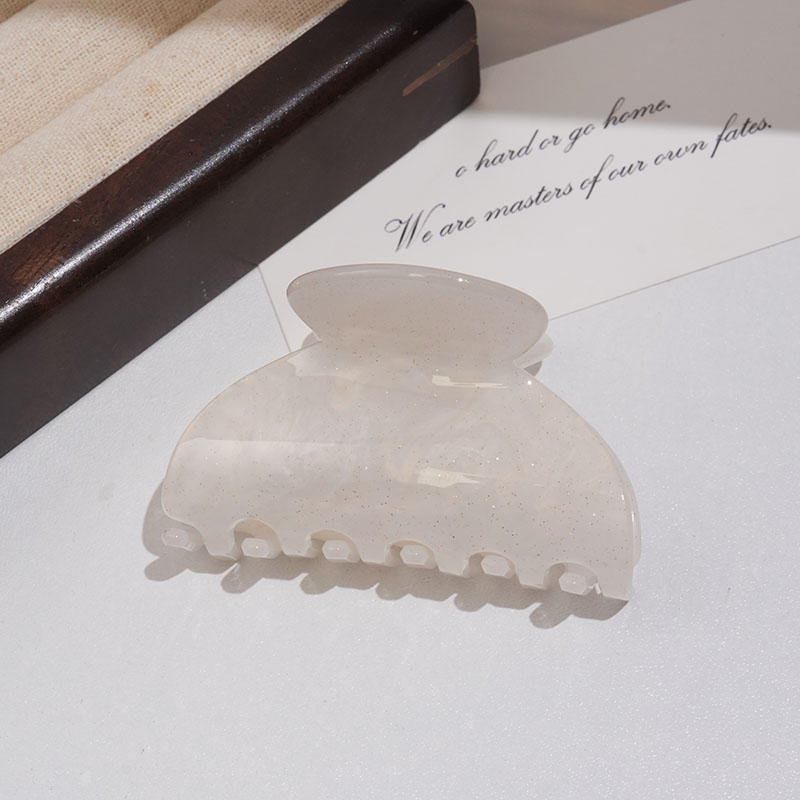 Premium Quality Shark Tooth Charm with Unique Marble Pattern