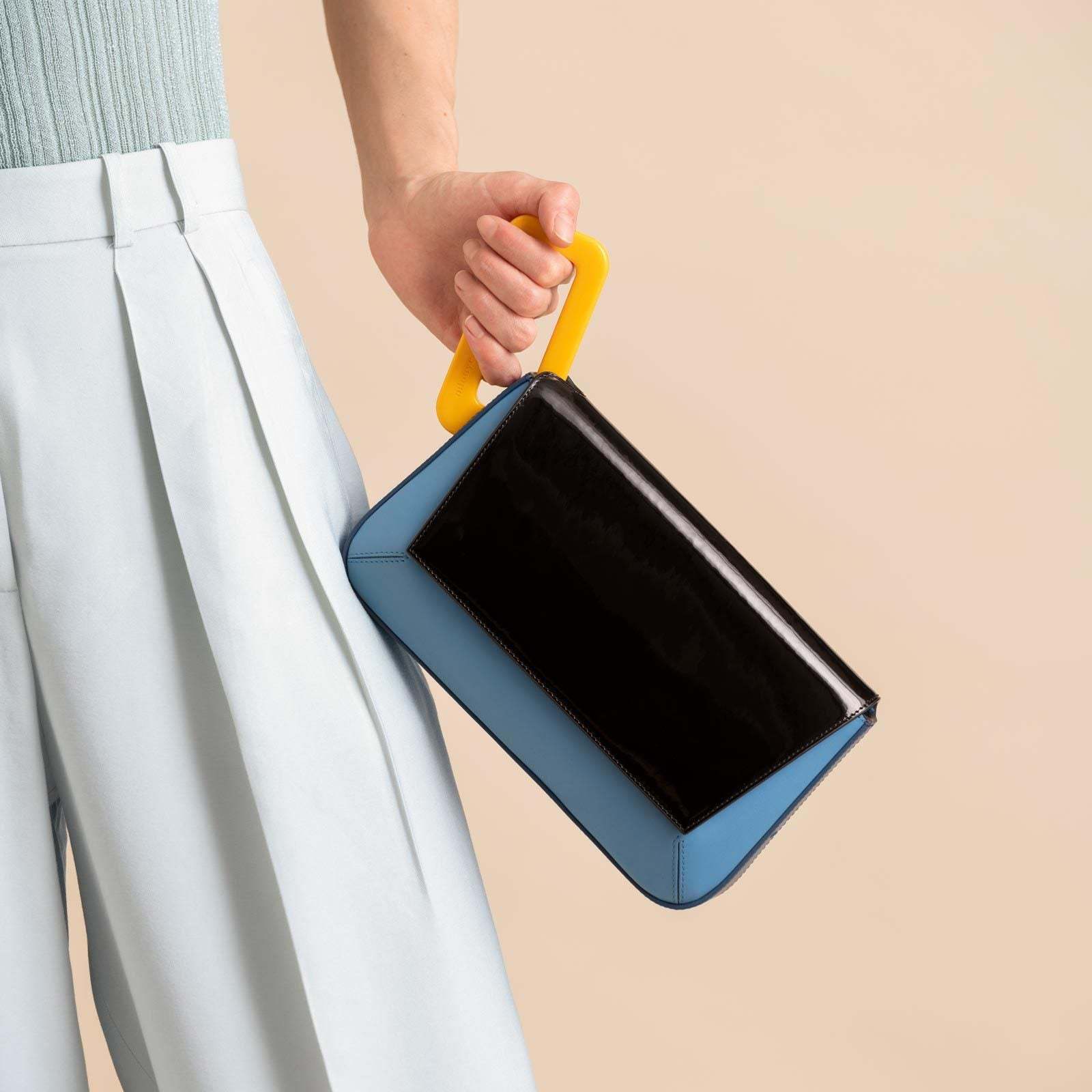 Underarm Small Square Niche Design Geometric Patchwork Women's High-End Turkish Shoulder Guangzhou Bag