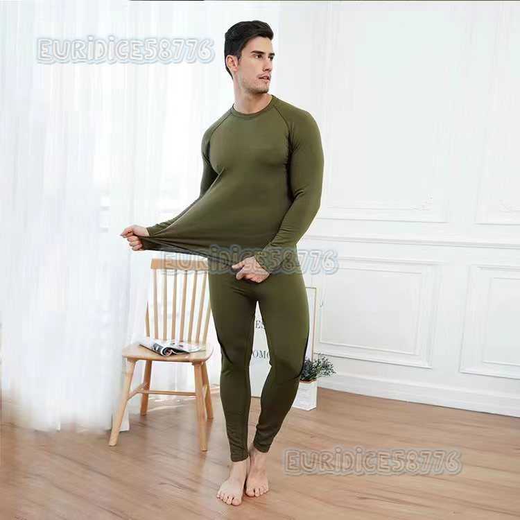 Thermal Underwear Set Russian Men and Women Fitness Training Long Sleeve Thermal Underwear Fleece Thermal Underwear H250819