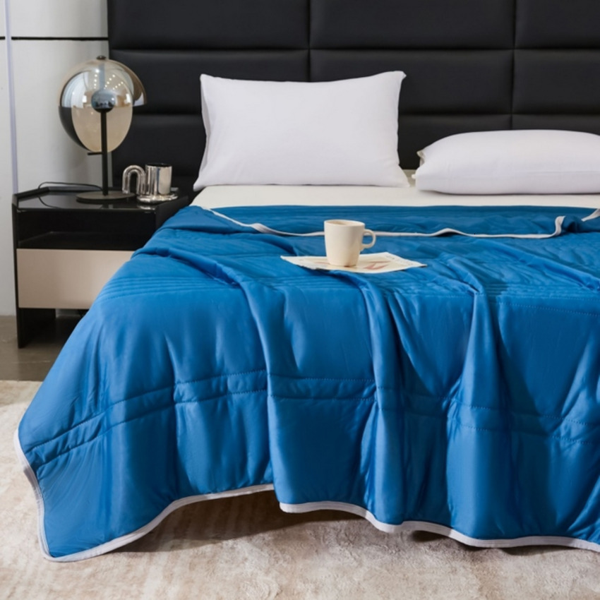 (General) Yalong Store 2025 New Temu Xiyin Everlasting Stock Mint Ice Cream Cooling Silk Air Conditioning Quilt