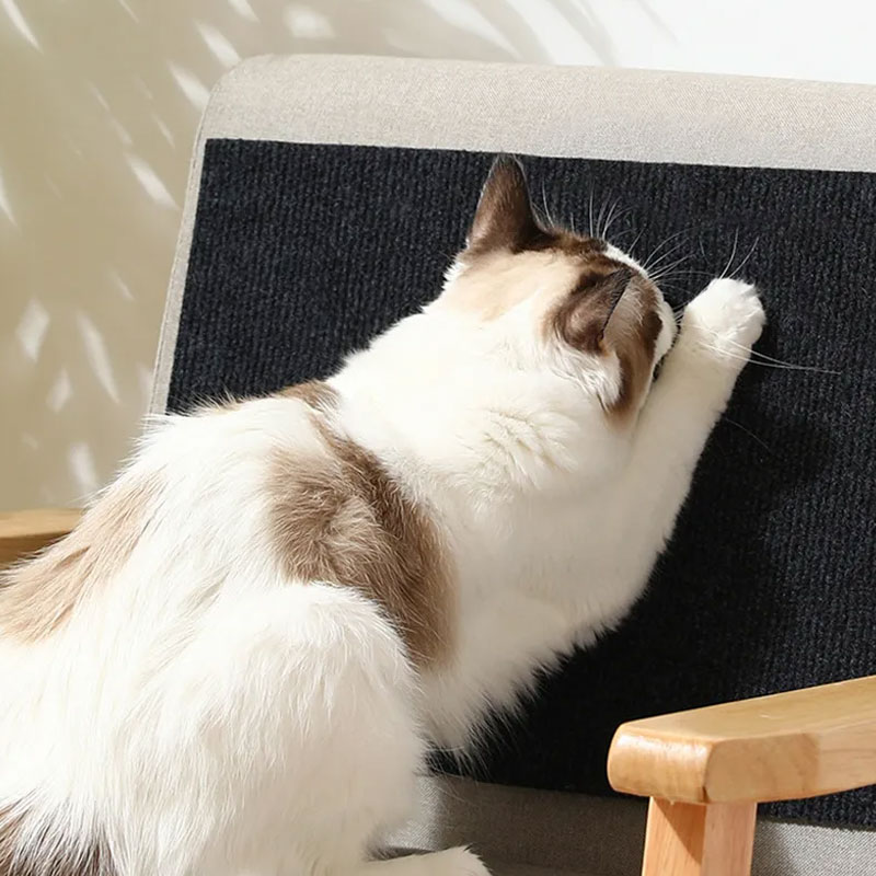 Pet Cat scratching mat Wall Stickers Can Be Cut At Will Self-adhesive Cat Climbing Mats Scratching Boards