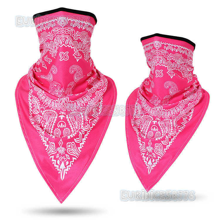 Trendy Headscarf Street Dance Fashion Paisley Mask Hip Hop Neck Gaiter Outdoor High Elasticity Pinhole Breathable Cycling H250819