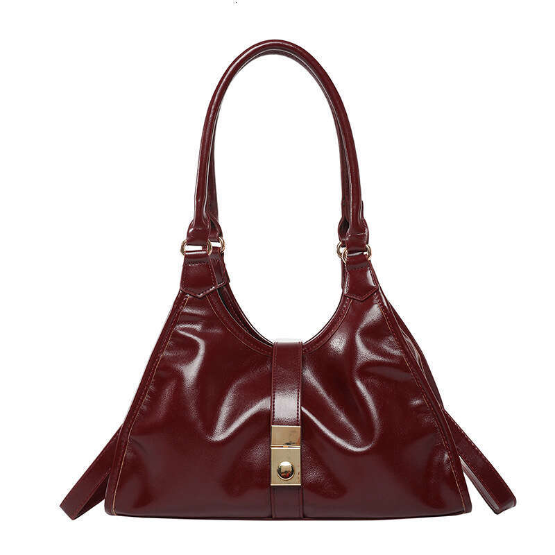 High-End Handheld Tote for Designer Women 2025 Summer Camouflage Versatile Lock Bags Buckle Single Shoulder Crossbody Bag Trendy