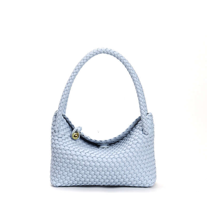 Leather Bag Women Handbag Braided Bag Woven Fashion Handbag For Women Niche Design Shoulder Underarm High End Lunch Box Bag