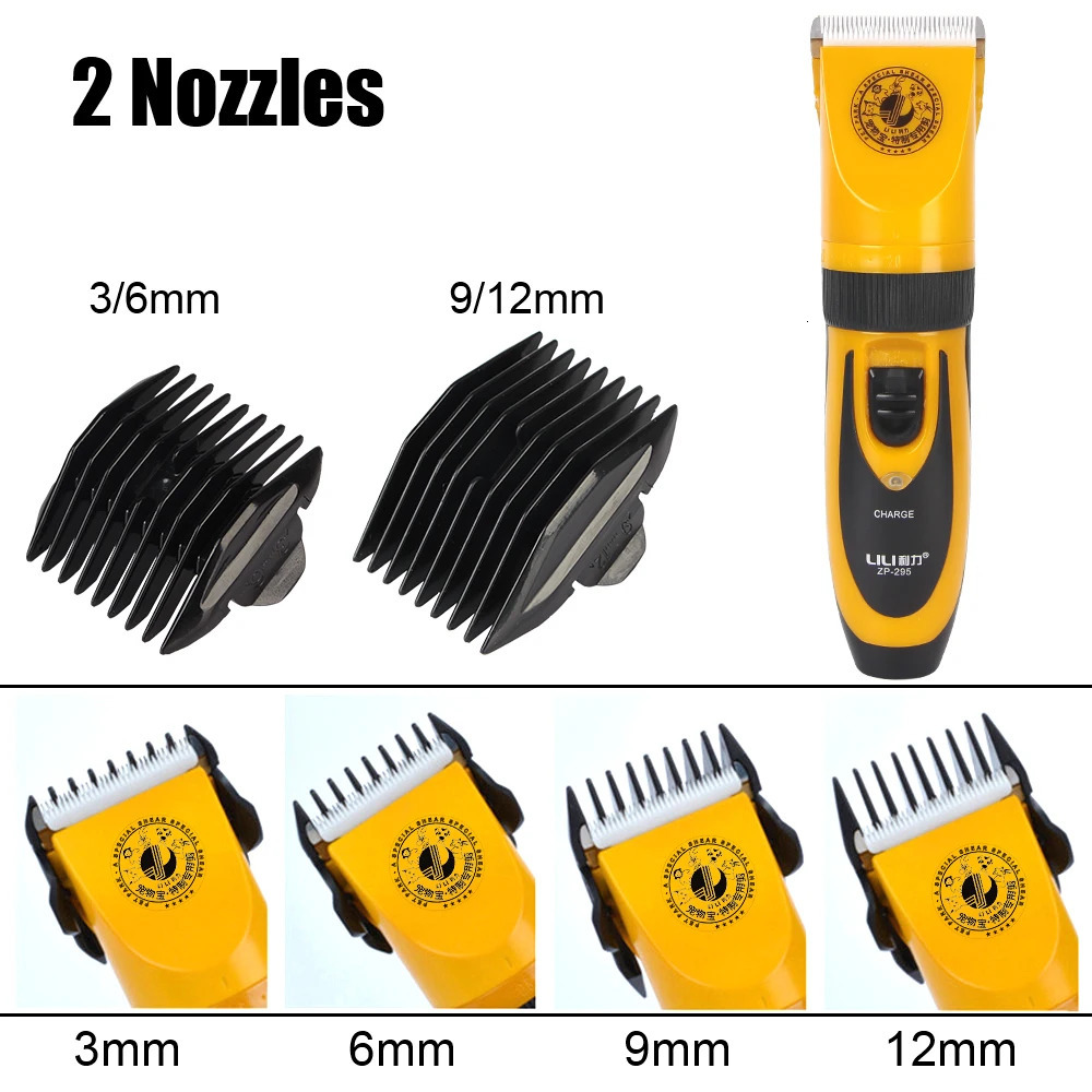 Ceramic Blade Haircut Trimmer Shaver Set Pet Hair Clipper Electric Scissors for Rabbit Cat Puppy Grooming Clipper Cutter 250813
