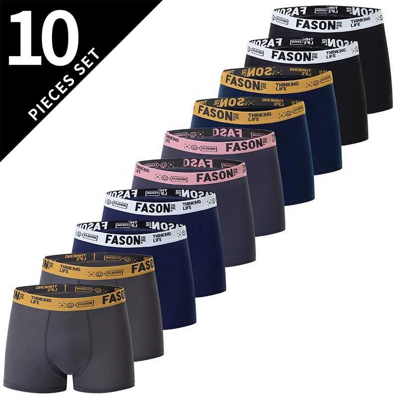 4/0 Piece Mens Black Fashionable Sexy Simple Underwear Boxer Shorts Plus Size Comfortable Versatile Casual Sports Beach Shorts W250819