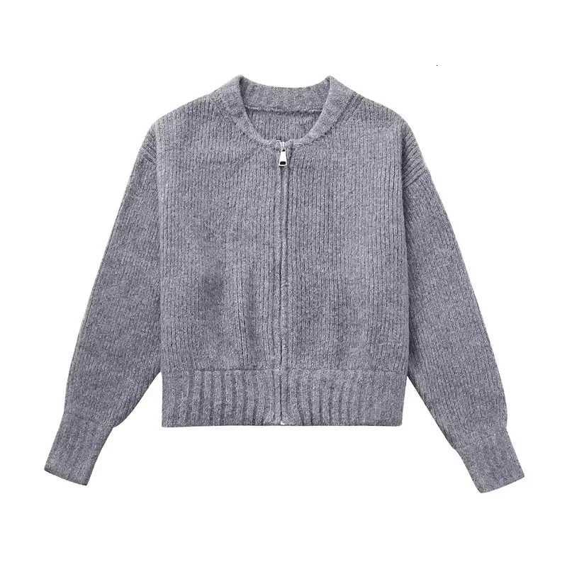 New Sweater Cardigan for Women Jacket Tricots Coat Knit Outerwears Autumn Winter 2024 Woman Fashion Knitwears Cardigan XJ250819