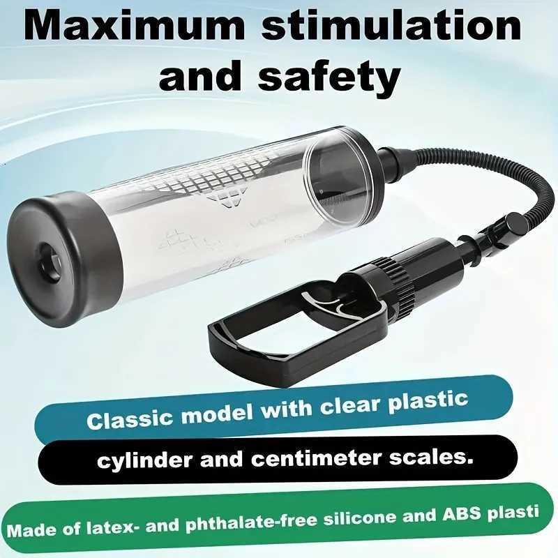 Male Cock Exercise Penis Toys Enlarge Penis Pump Penis Enlargement Extender Sleeve Penis Vacuum Pump Sex Toys For Men Enhancer XJ250819