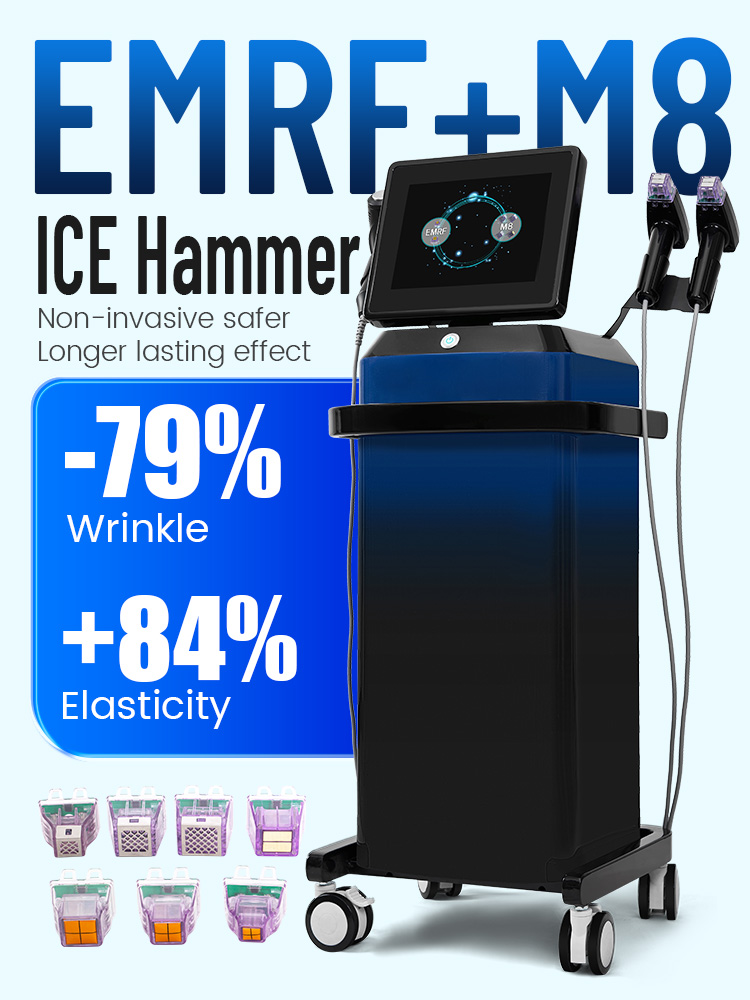 Professional RF Microneedling Machine Facial Skin Care Beauty With12 24 40 Nano Pin Cartridge New