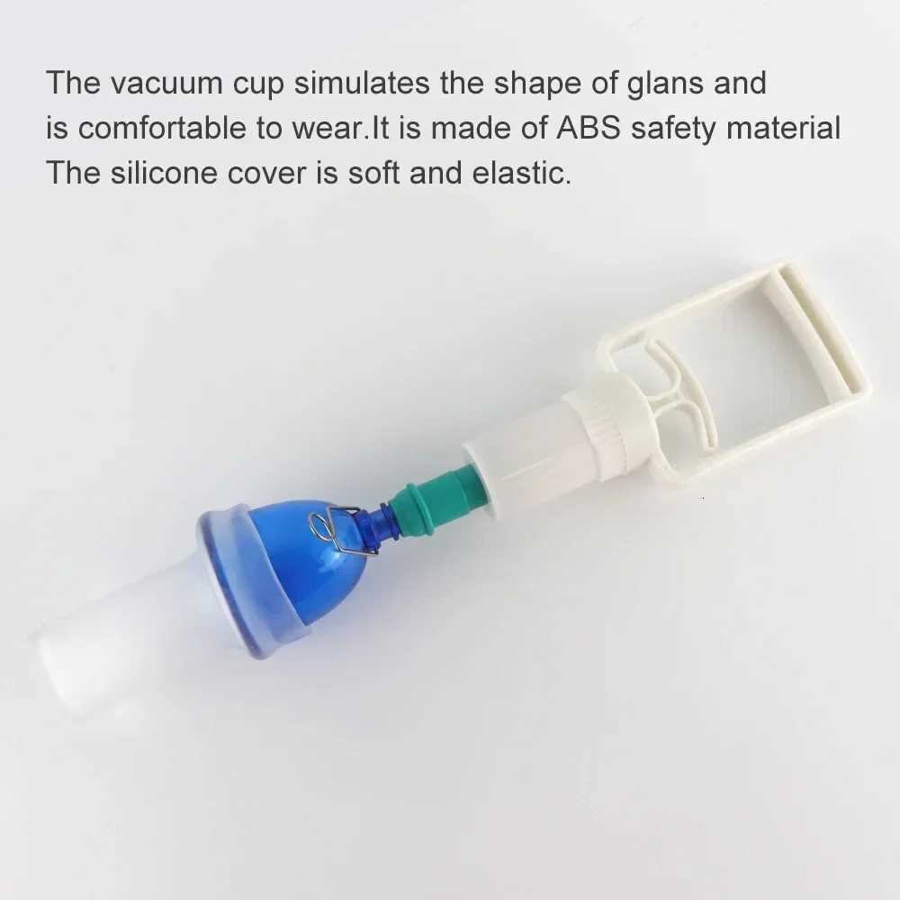 Pure Physical Penile Exerciser Extender Vacuum Pump Penis Enlargement Belt Penis Stretcher Cock Massager Cup Sex Toys For Men XJ250819