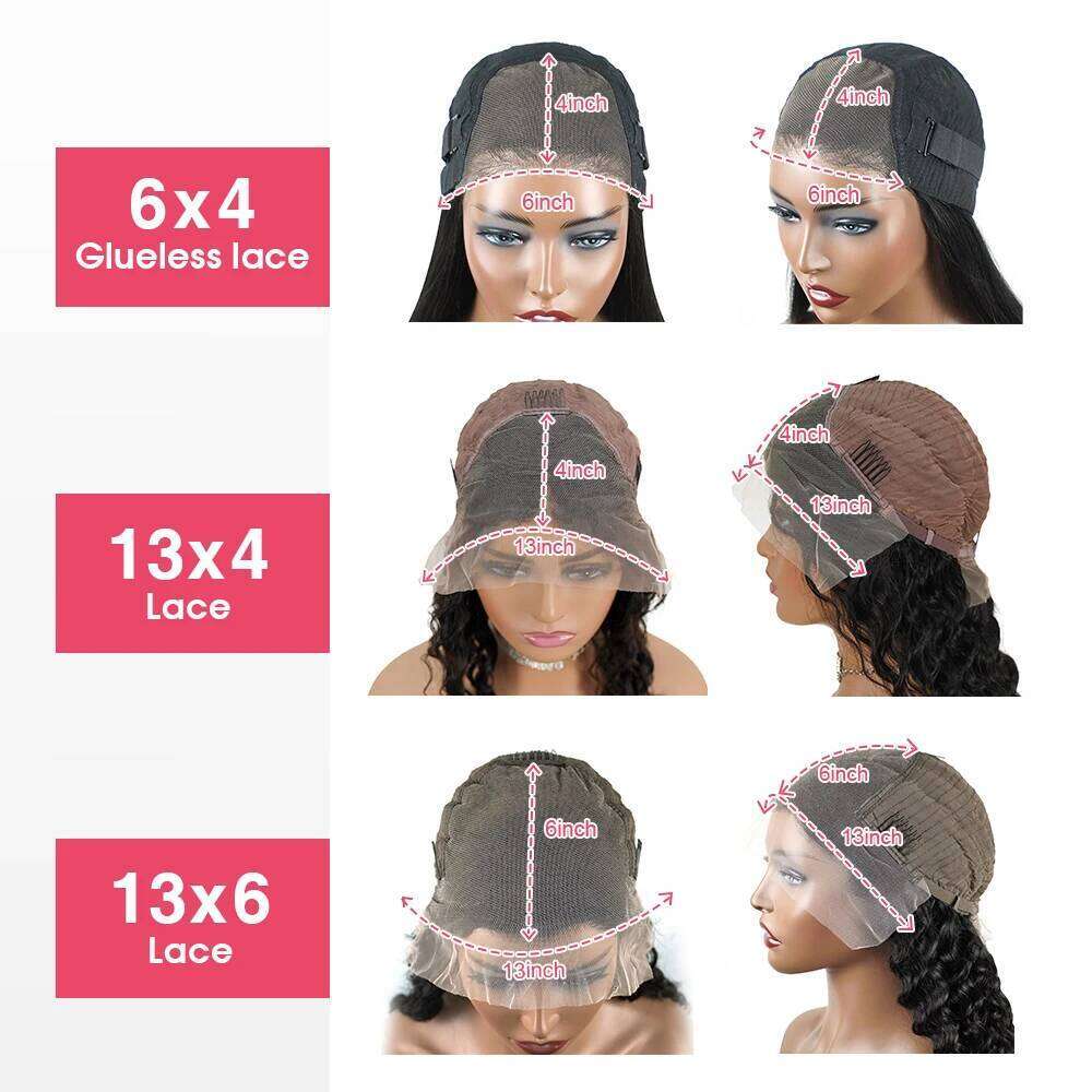 200% Curly Wigs 13X6 Glueless Highlight Ready To Wear Ombre Colored Brazilian Deep Wave Human Hair Wig For Women