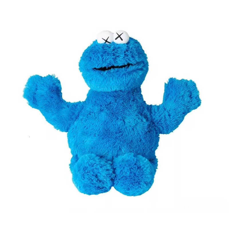 45cm Plush Backpack Toy Red Elmo Blue Biscuit Man Yellow Big Bird Plush Bag Childrens Christmas Gift W240815