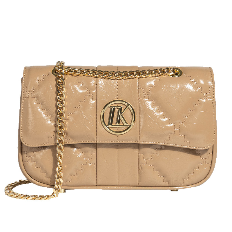 LORDLY KNACK designer bag luxury soft leather casual flap bag versatile high-quality fashion chain handbag for woman