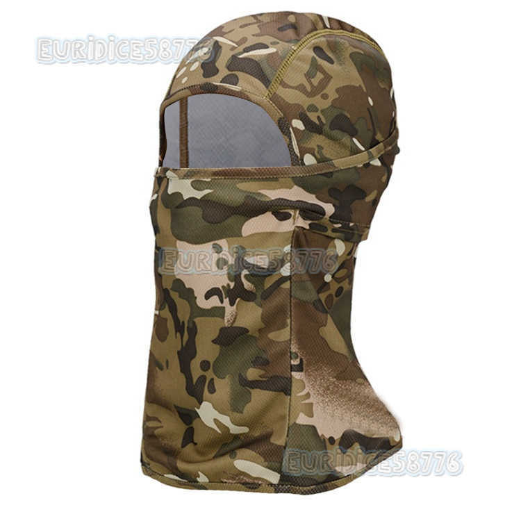 Camouflage Tactical Headgear Outdoor Sunscreen Anti Sand Camouflage Warm Riding Mask Tactical Equipment H250819