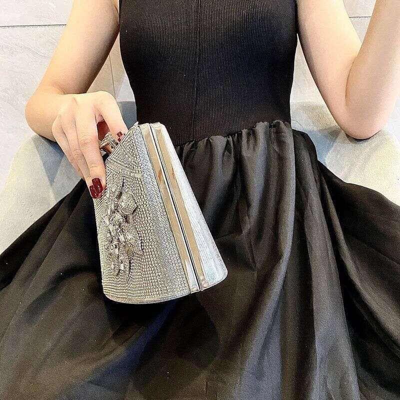 New Women's with Dia Set Banquet Dress Evening Bag Handbag