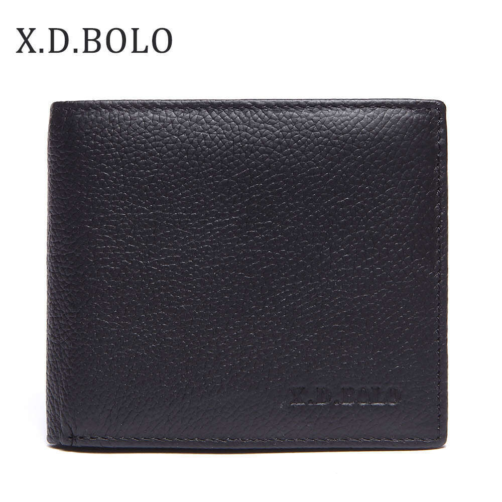 Fashion Casual Soft Leather Men's Wallet Short Coin Purse Multi-Functional Money Clip designer wallet B5 B5