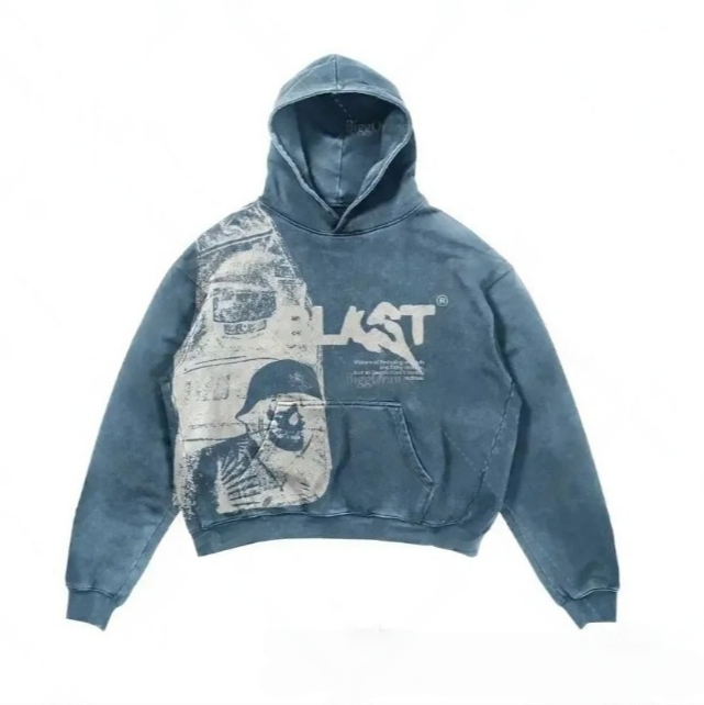Women's Hoodies Hoodie 2024 Drop Shopp Coats Streetwear Gothic Casual Alphabet Blast Print Pattern Skull Women Harajuku Men Clothing