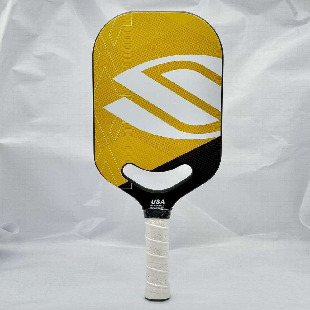 Professional USAPA Certified T700 Carbon Fiber Heat Pressed Smile Hole Rimless Pickleball Paddle