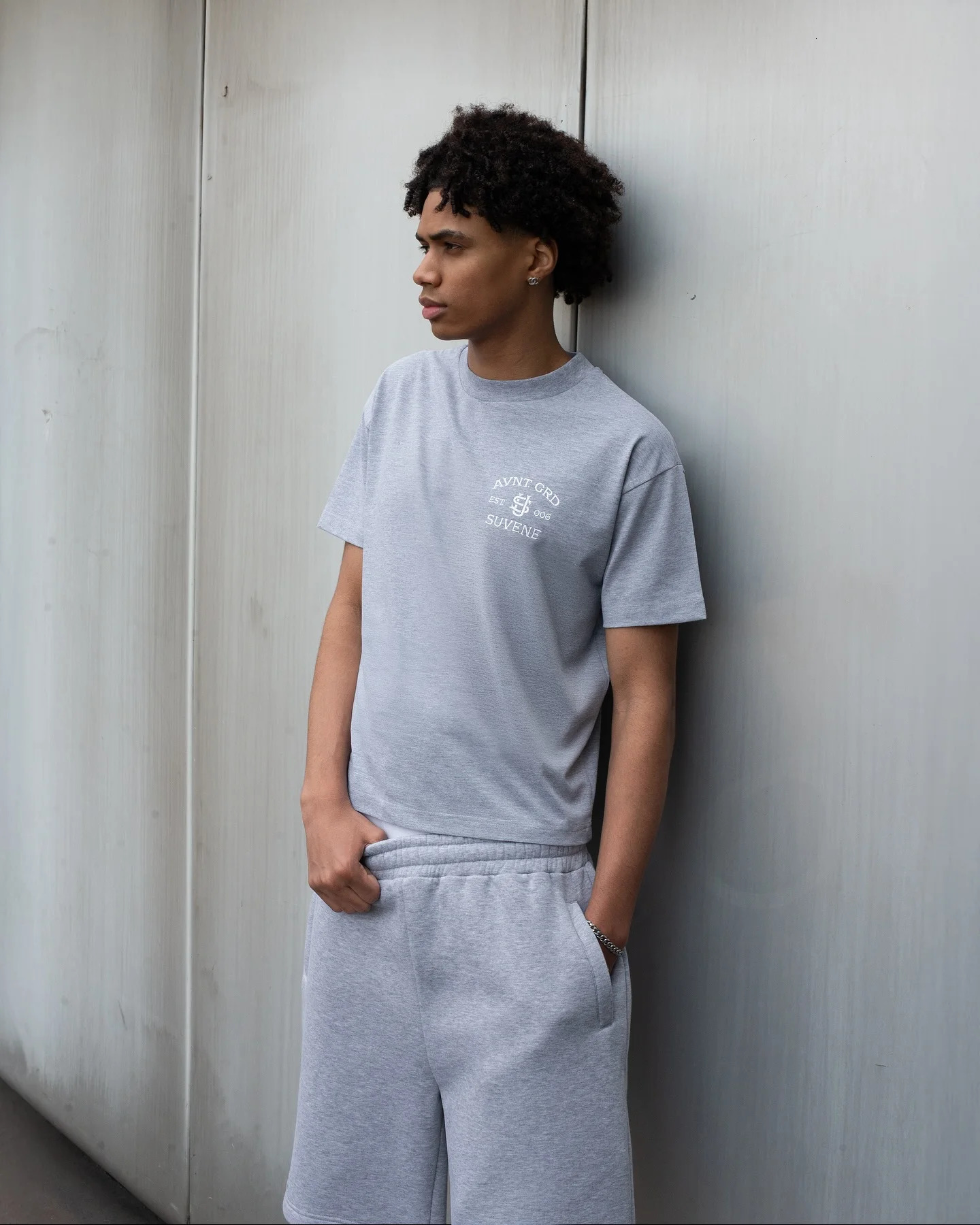SUVENE Summer Harajuku Casual Shorts T-shirt Cotton Sportswear Two Piece Set Pocket Zipper Sports Short Sleeve Tracksuit 250819