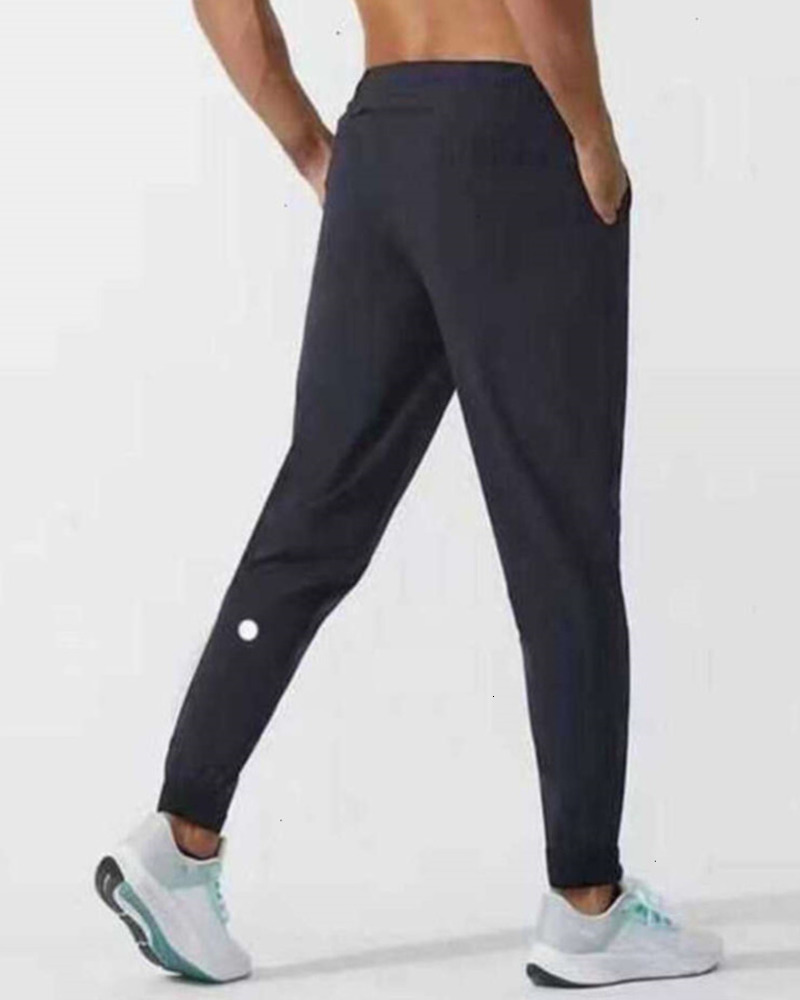 2025 Men Pants Yoga Outfit Sport Quick Dry Drawstring Gym Pockets Sweatpants Trousers Mens Casual Elastic Waist designer Fashion aritzia phqx