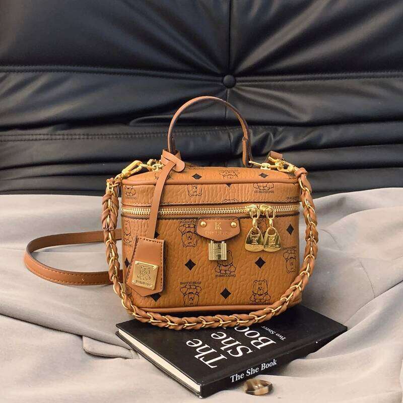 Designer Leather Crossbody For Women - Classic Elegant Shoulder Handbag Purse Tote Messenger Bag