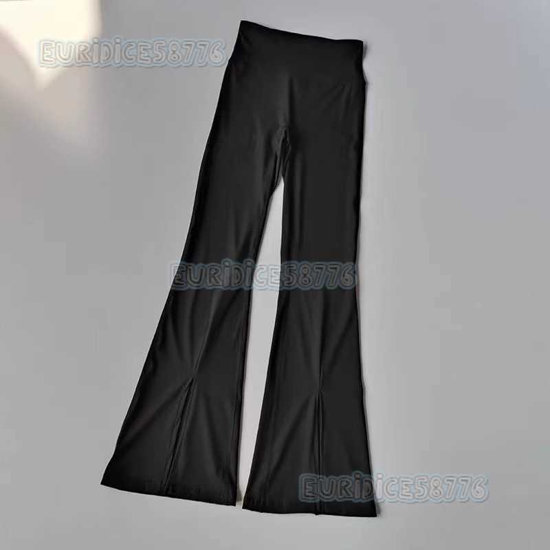 New Wide-leg Yoga Pants for Women High Waist Hip-lifting Slimming Sports Pants Barely-there Feel Running Loose Flared Pants H250819