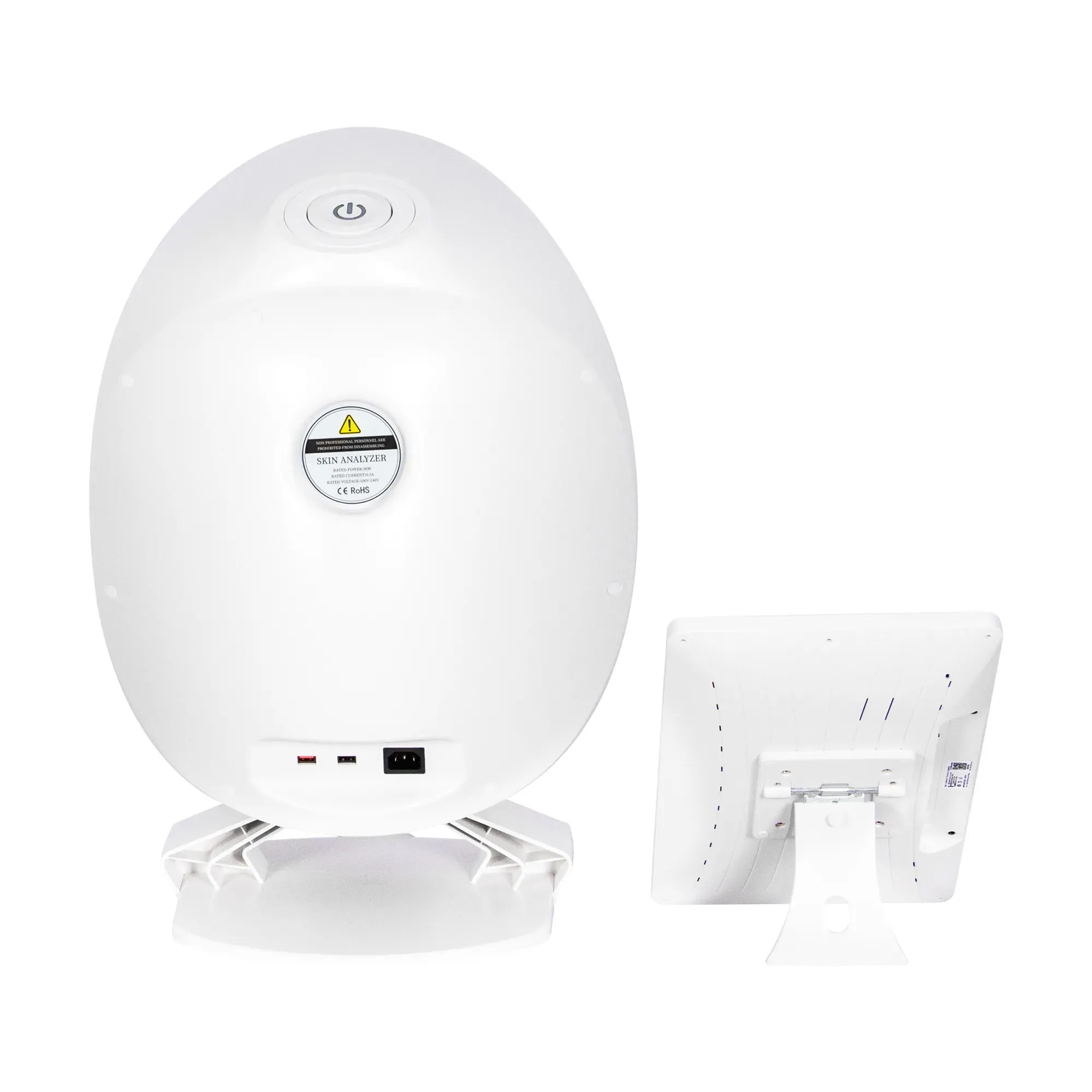 Beauty Depth Facial Analyzer Intelligent Detection Device 3D AI Facial Scanner Skin Moisture Analyzer