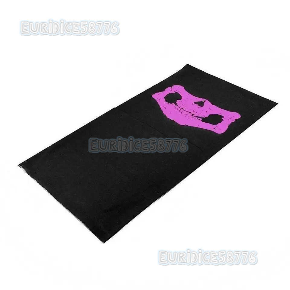 1Pc Outdoor Sports Warmth Riding Mask Halloween Multi-function Hood Variety Skull Seamless Turban Magic Turban Riding Mask H250819