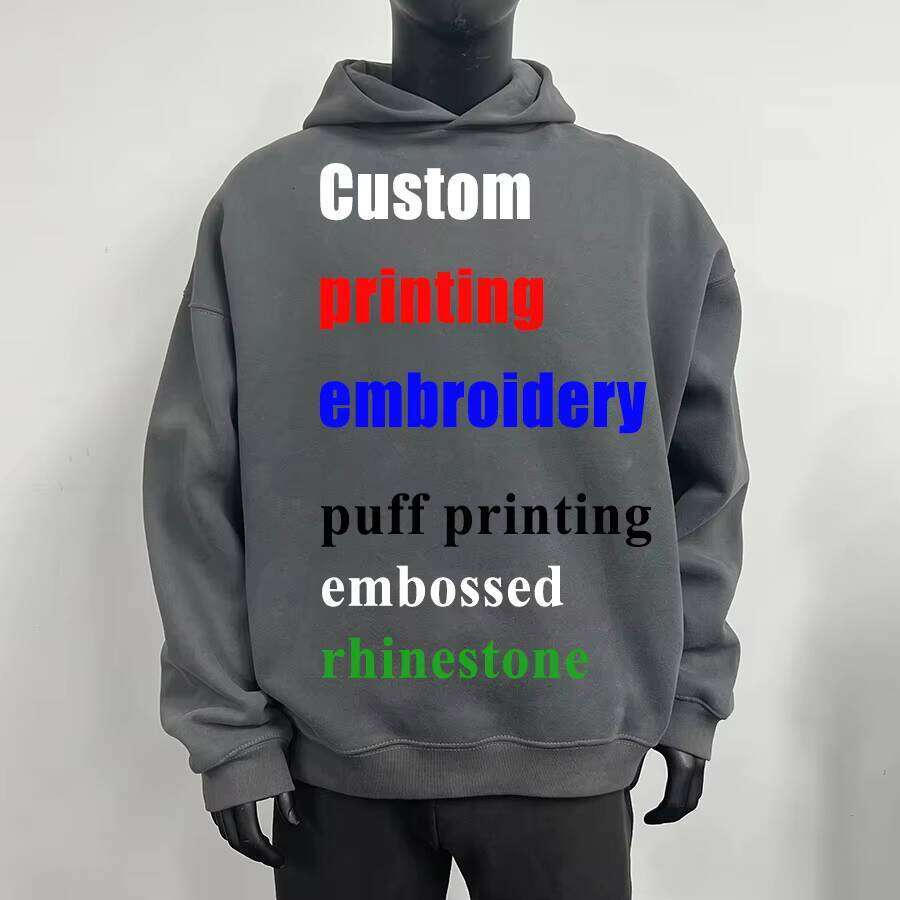 European American Embroidery Hoodie Women High Quality Short Length Sweatshirt Printed Technics for Winter